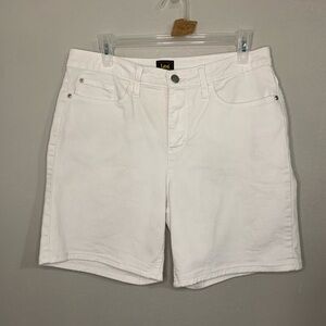 Lee White Jean Shorts 100% cotton
